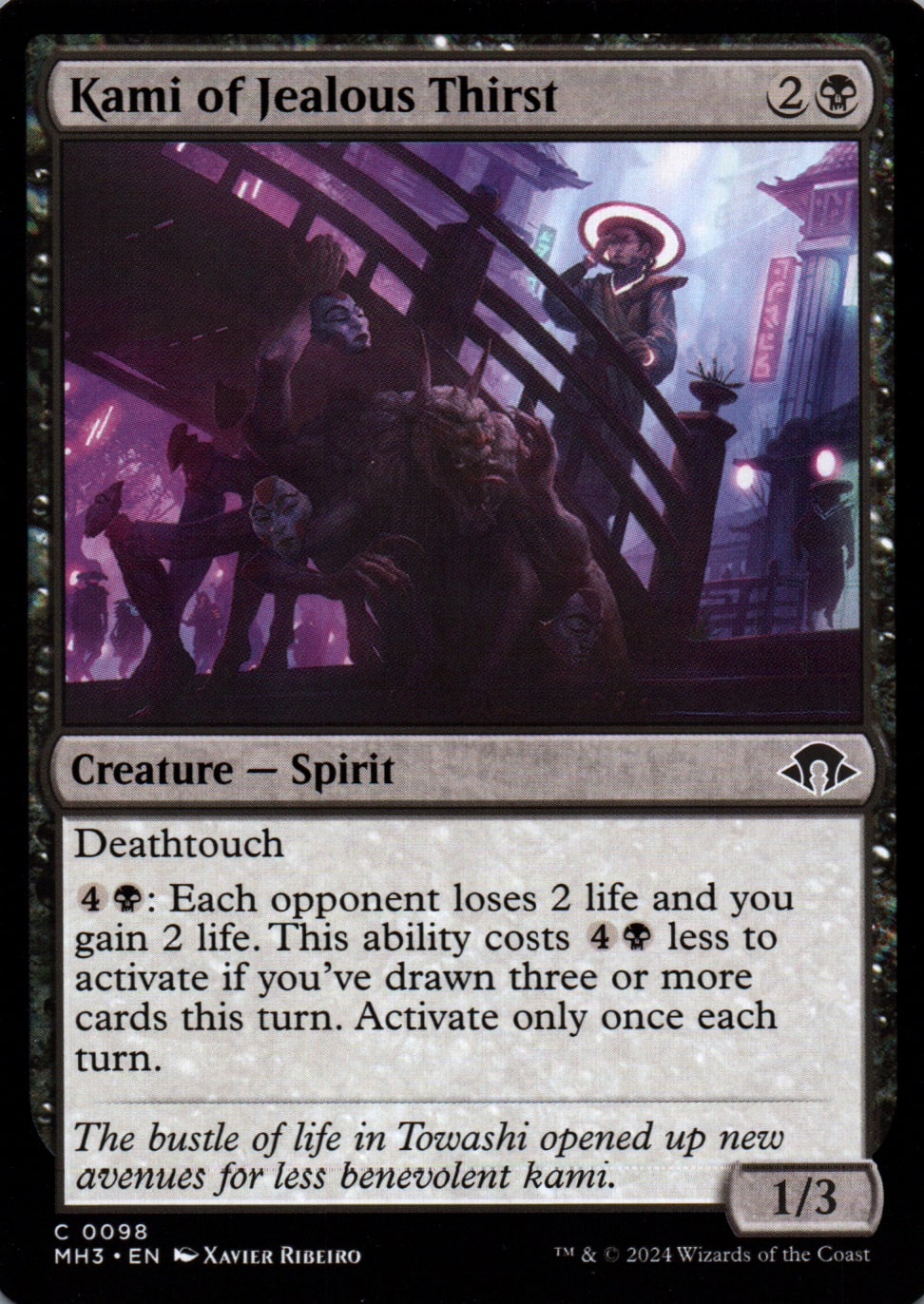 Kami of Jealous Thirst - Modern Horizons 3 - 98 - Front