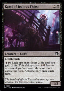 Kami of Jealous Thirst - Modern Horizons 3 - 98 - Front