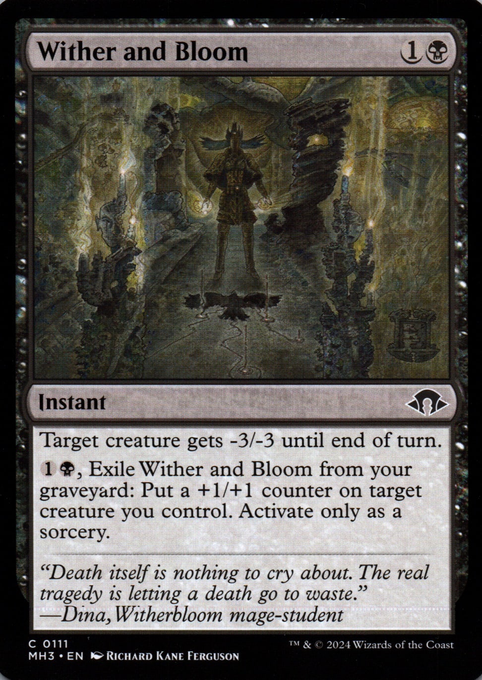 Wither and Bloom - Modern Horizons 3 - 111 - Front