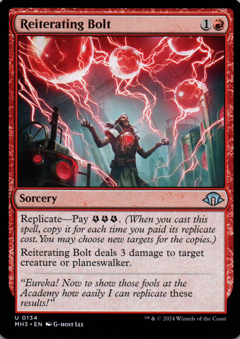 Reiterating Bolt - Modern Horizons 3 - 134 - Front