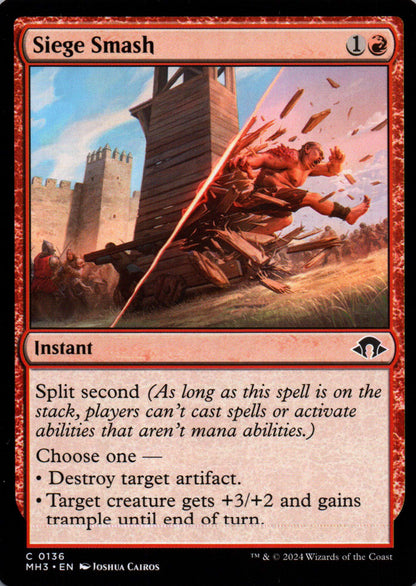 Siege Smash - Modern Horizons 3 - 136 - Front