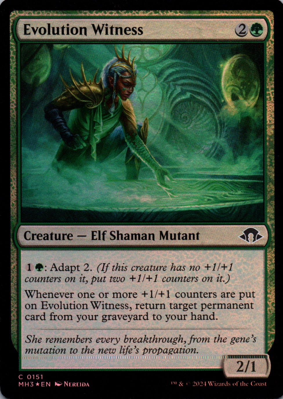 Evolution Witness - Modern Horizons 3 - 151 - Front