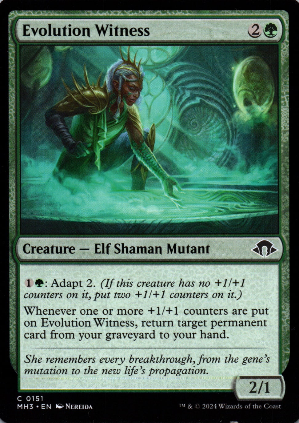 Evolution Witness - Modern Horizons 3 - 151 - Front