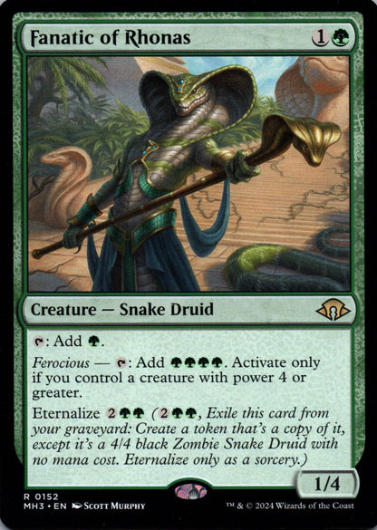 Fanatic of Rhonas - Modern Horizons 3 - 152 - Front