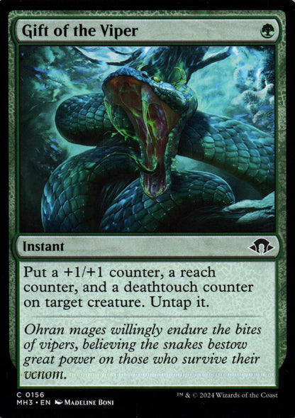 Gift of the Viper - Modern Horizons 3 - 156 - Front