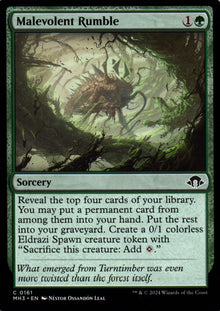 Malevolent Rumble - Modern Horizons 3 - 161 - Front