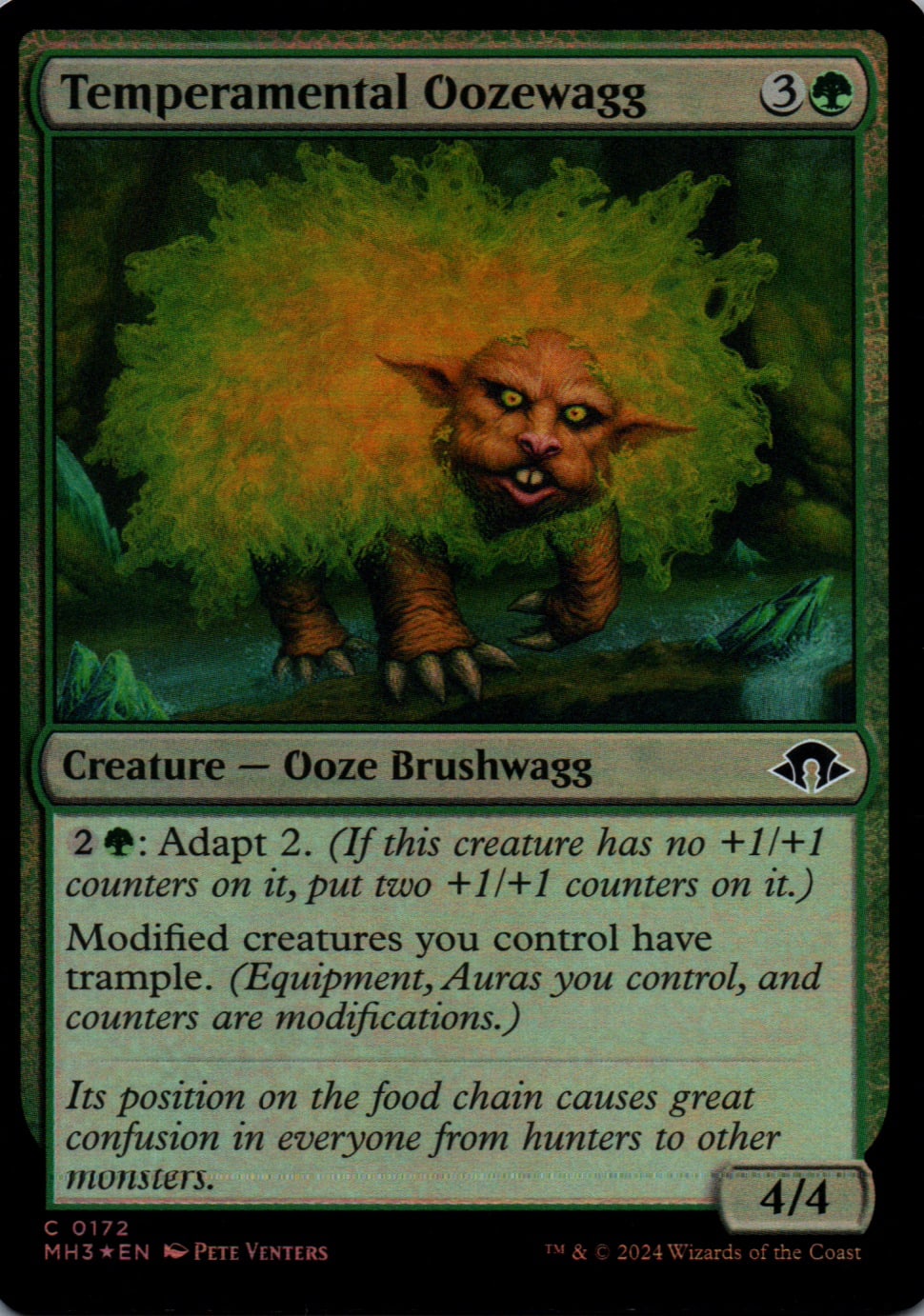 Temperamental Oozewagg - Modern Horizons 3 - 172 - Front