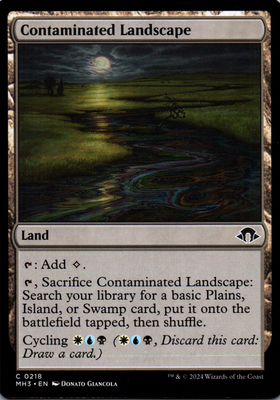 Contaminated Landscape - Modern Horizons 3 - 218 - Front