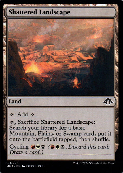 Shattered Landscape - Modern Horizons 3 - 226 - Front