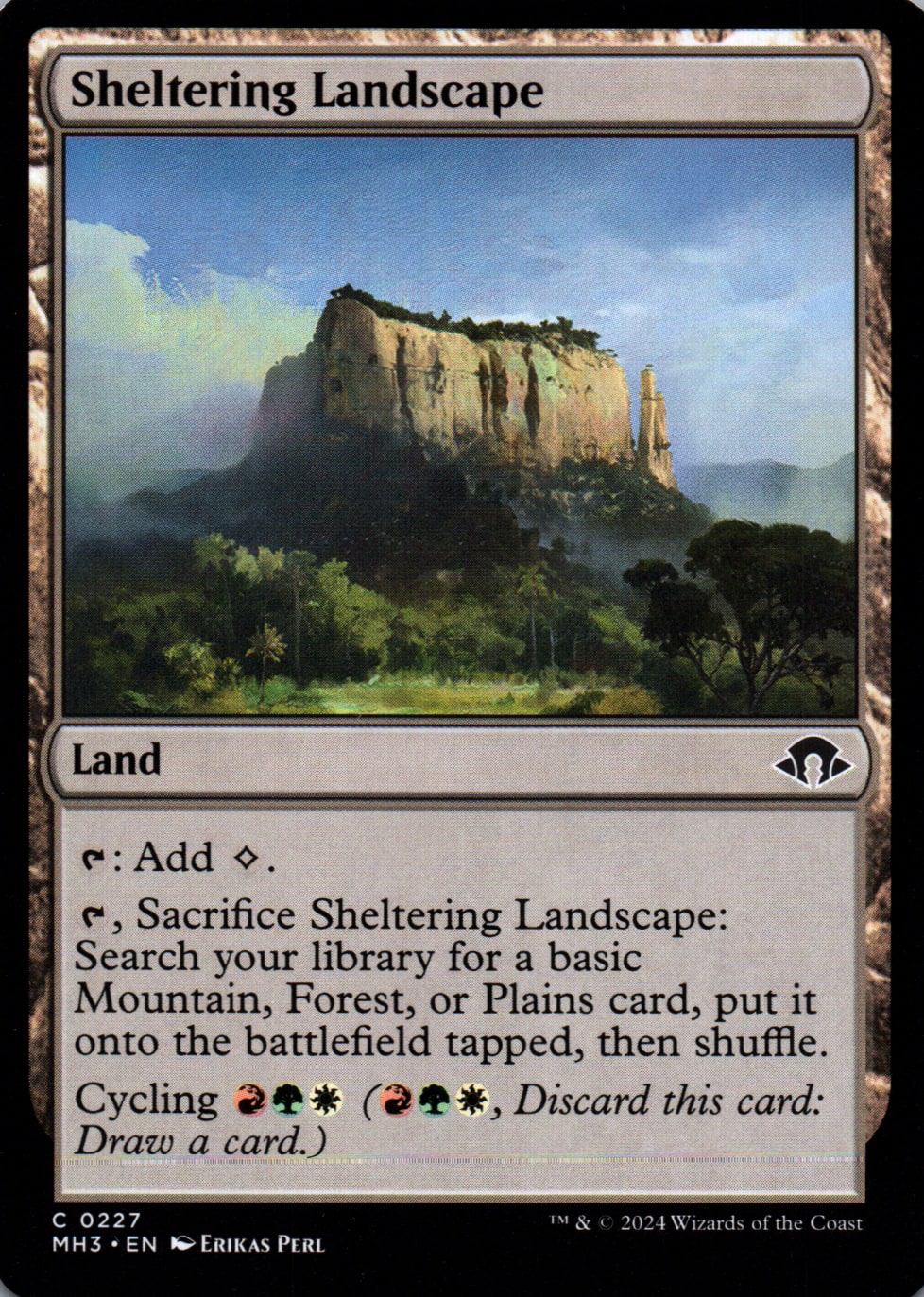 Sheltering Landscape - Modern Horizons 3 - 227 - Front