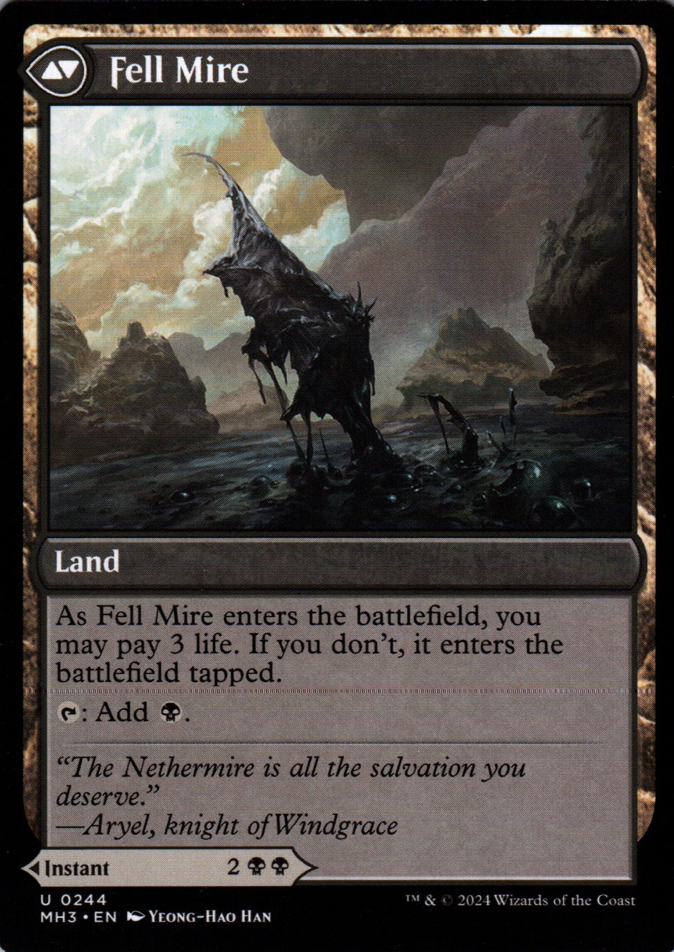 Fell the Profane // Fell Mire - Modern Horizons 3 - 244 - Back