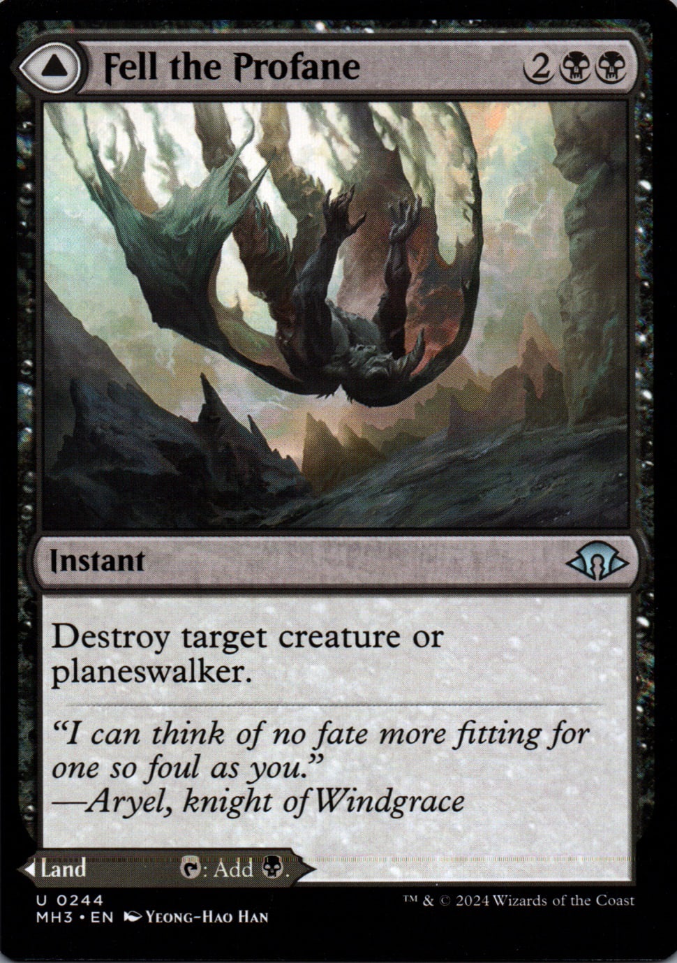 Fell the Profane // Fell Mire - Modern Horizons 3 - 244 - Front