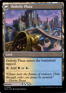 Suppression Ray // Orderly Plaza - Modern Horizons 3 - 260 - Back