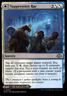 Suppression Ray // Orderly Plaza - Modern Horizons 3 - 260 - Front