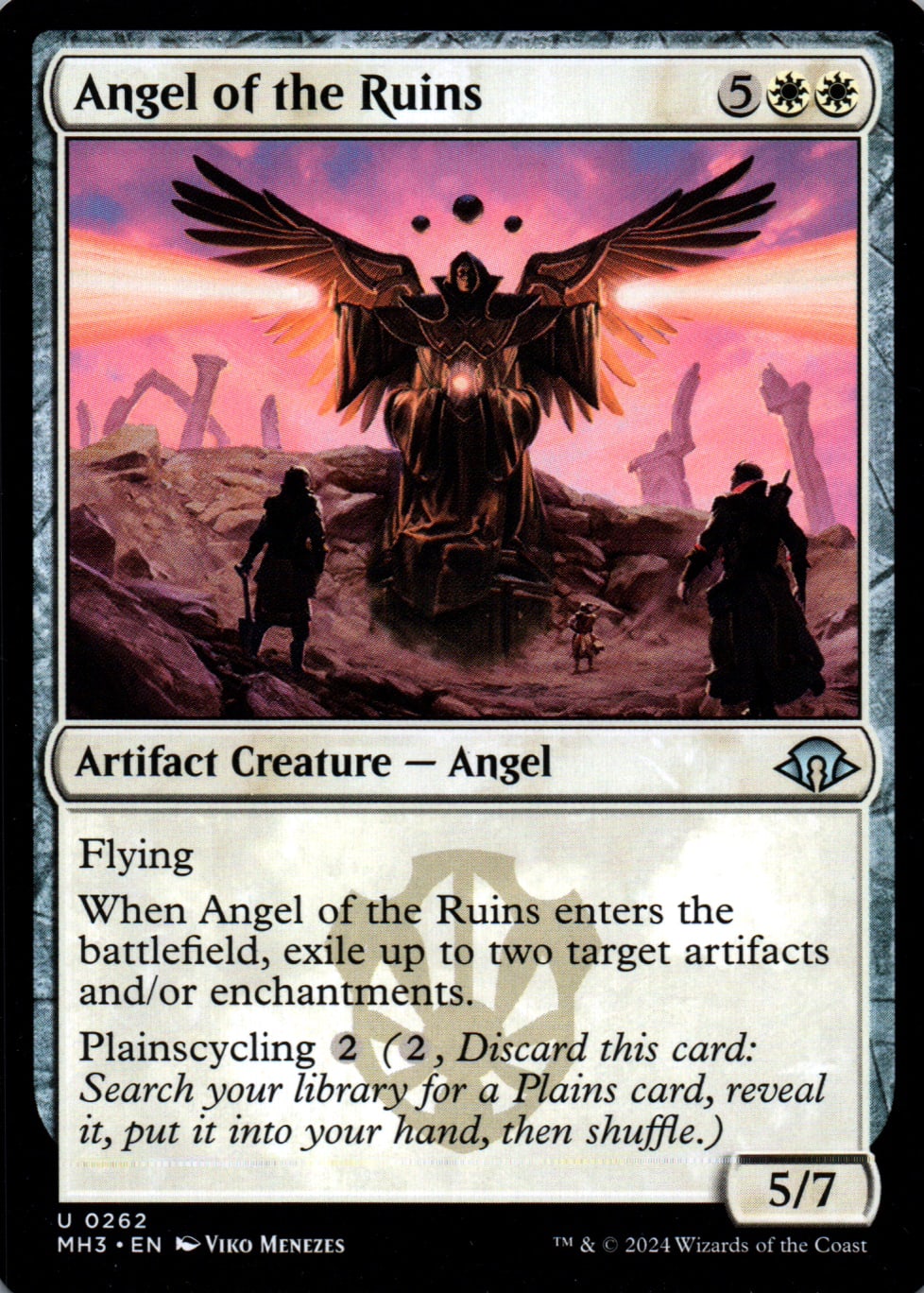 Angel of the Ruins - Modern Horizons 3 - 262 - Front
