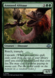 Annoyed Altisaur - Modern Horizons 3 - 284 - Front