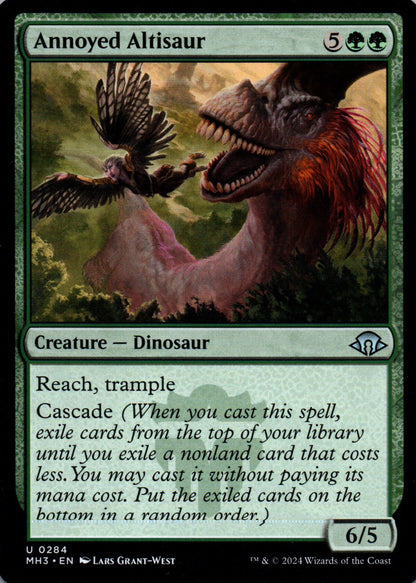 Annoyed Altisaur - Modern Horizons 3 - 284 - Front