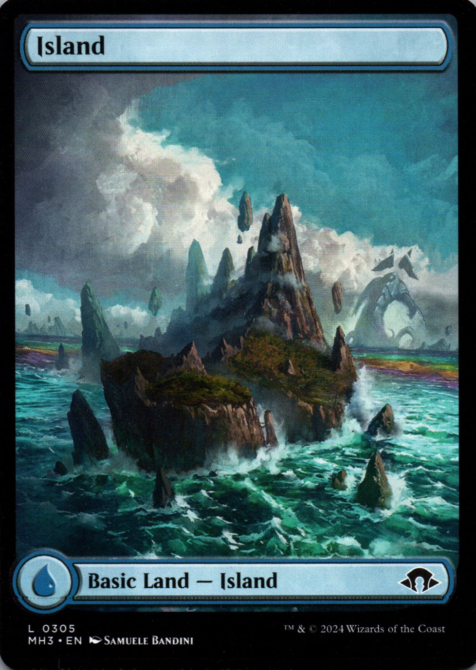 Island - Modern Horizons 3 - 305 - Front