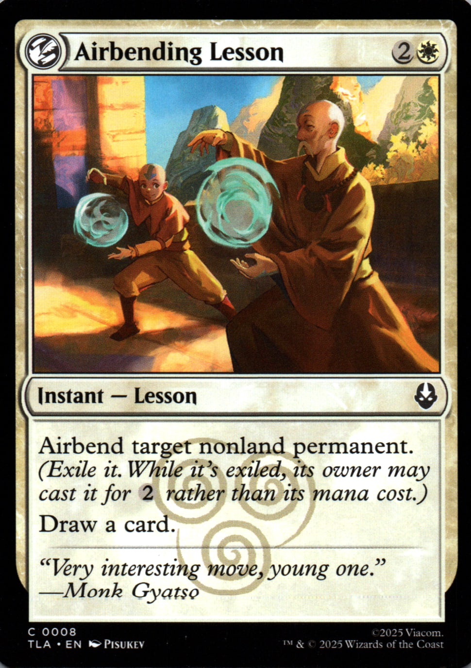 Airbending Lesson - Avatar: The Last Airbender - 8 - Front