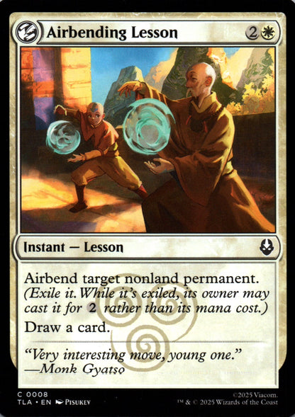 Airbending Lesson - Avatar: The Last Airbender - 8 - Front