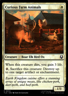Curious Farm Animals - Avatar: The Last Airbender - 14 - Front
