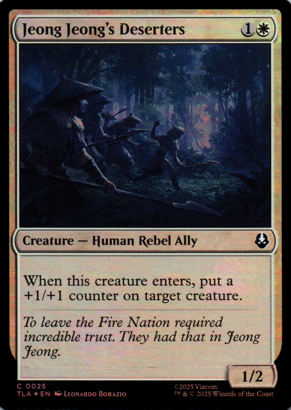 Jeong Jeong's Deserters - Avatar: The Last Airbender - 25 - Front