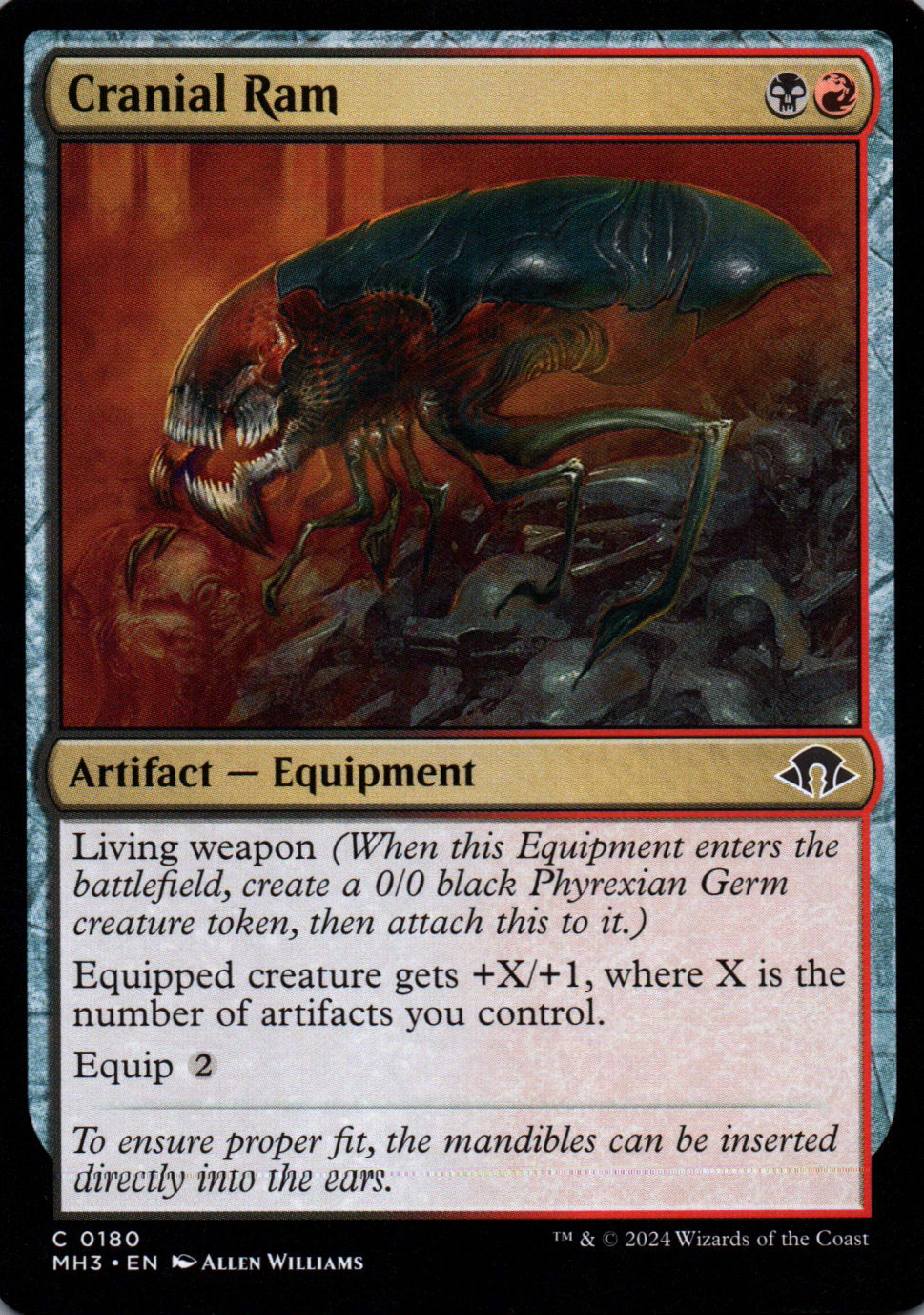 Cranial Ram - Modern Horizons 3 - 180 - Front