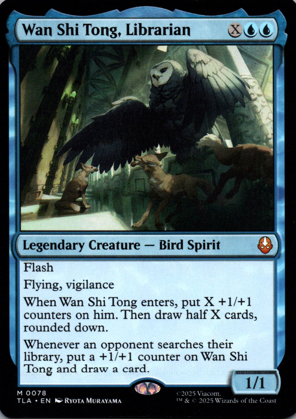 Wan Shi Tong, Librarian - Avatar: The Last Airbender - 78 - Front