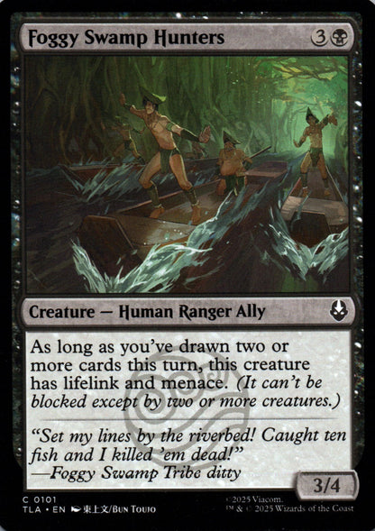 Foggy Swamp Hunters - Avatar: The Last Airbender - 101 - Front