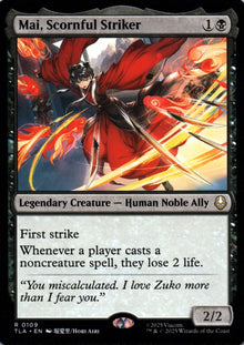 Mai, Scornful Striker - Avatar: The Last Airbender - 109 - Front