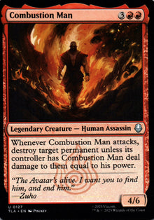 Combustion Man - Avatar: The Last Airbender - 127 - Front