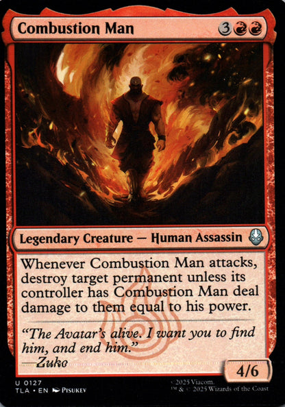 Combustion Man - Avatar: The Last Airbender - 127 - Front
