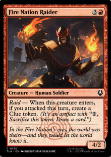 Fire Nation Raider - Avatar: The Last Airbender - 135 - Front
