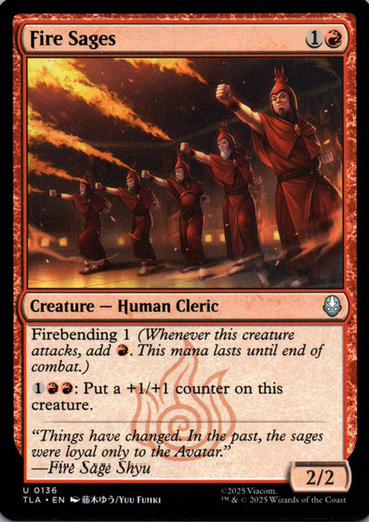 Fire Sages - Avatar: The Last Airbender - 136 - Front
