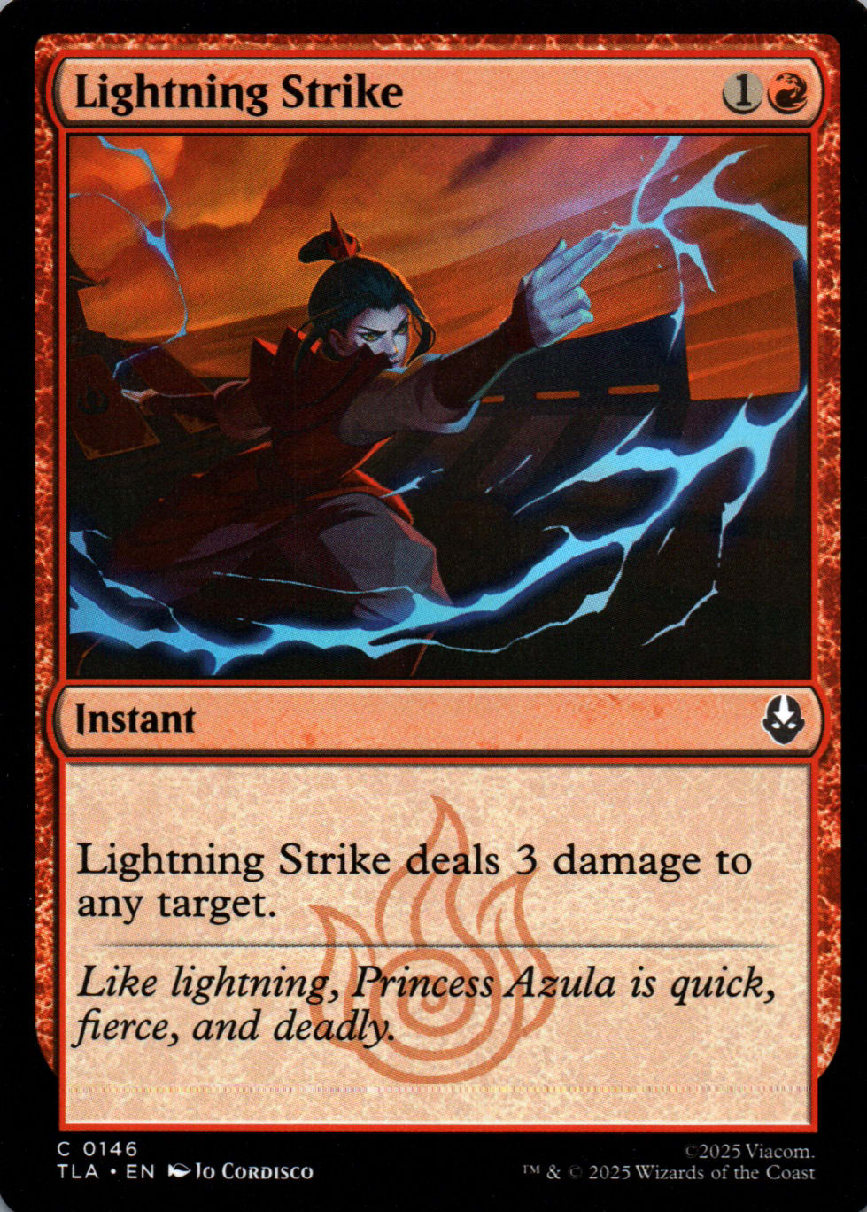 Lightning Strike - Avatar: The Last Airbender - 146 - Front