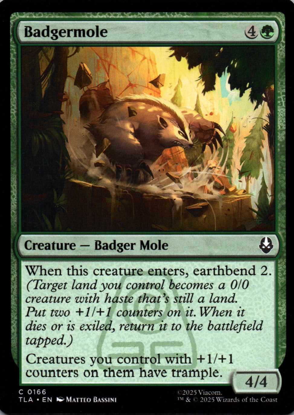 Badgermole - Avatar: The Last Airbender - 166 - Front