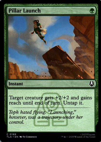 Pillar Launch - Avatar: The Last Airbender - 189 - Front
