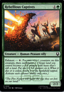 Rebellious Captives - Avatar: The Last Airbender - 191 - Front