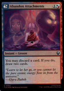 Abandon Attachments - Avatar: The Last Airbender - 205 - Front