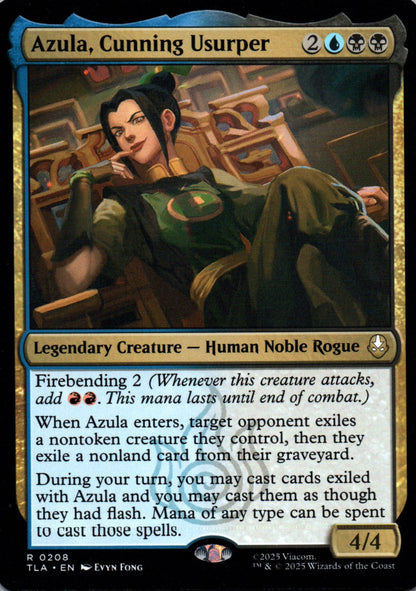 Azula, Cunning Usurper - Avatar: The Last Airbender - 208 - Front