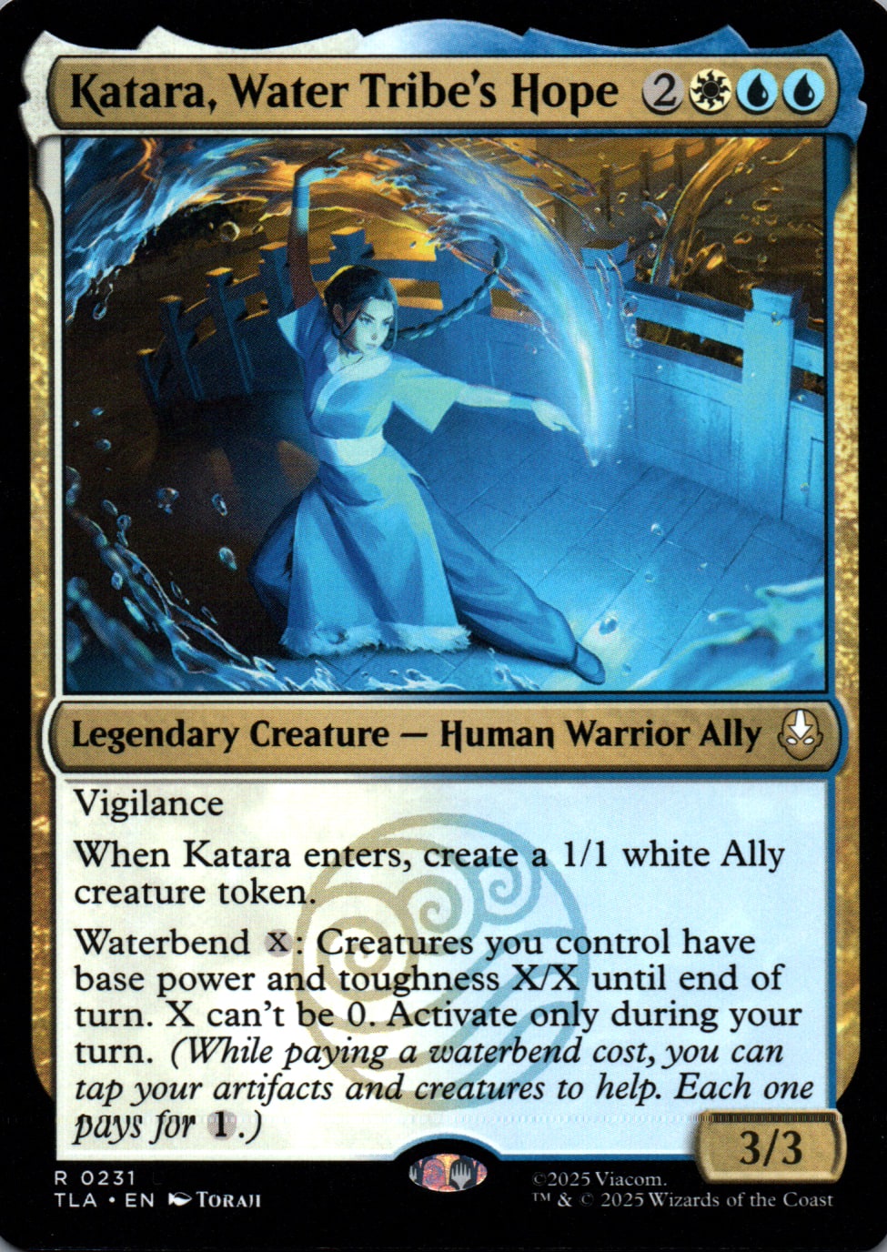Katara, Water Tribe's Hope - Avatar: The Last Airbender - 231 - Front