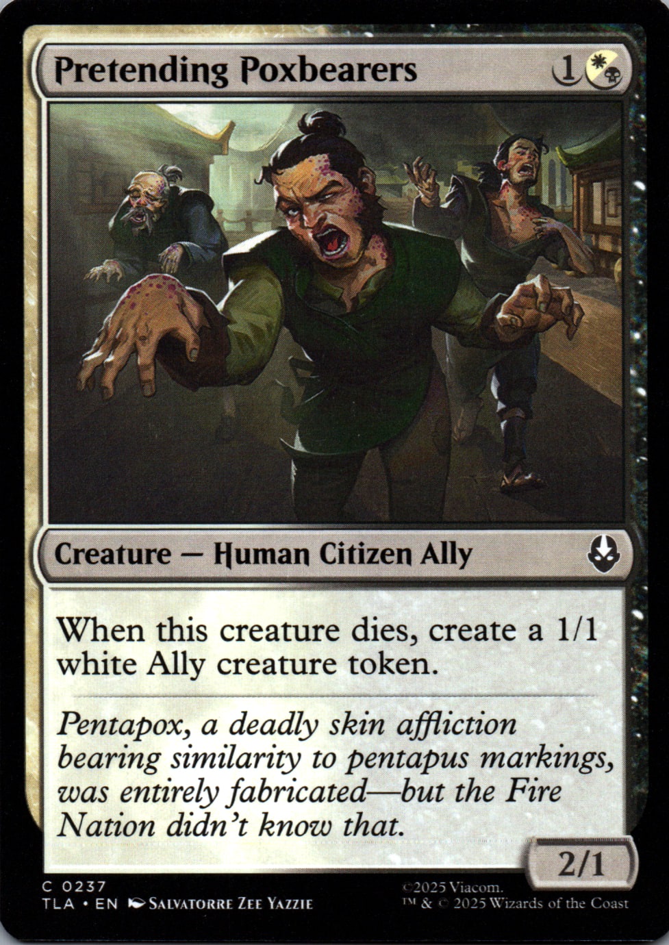 Pretending Poxbearers - Avatar: The Last Airbender - 237 - Front