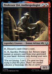 Professor Zei, Anthropologist - Avatar: The Last Airbender - 238 - Front