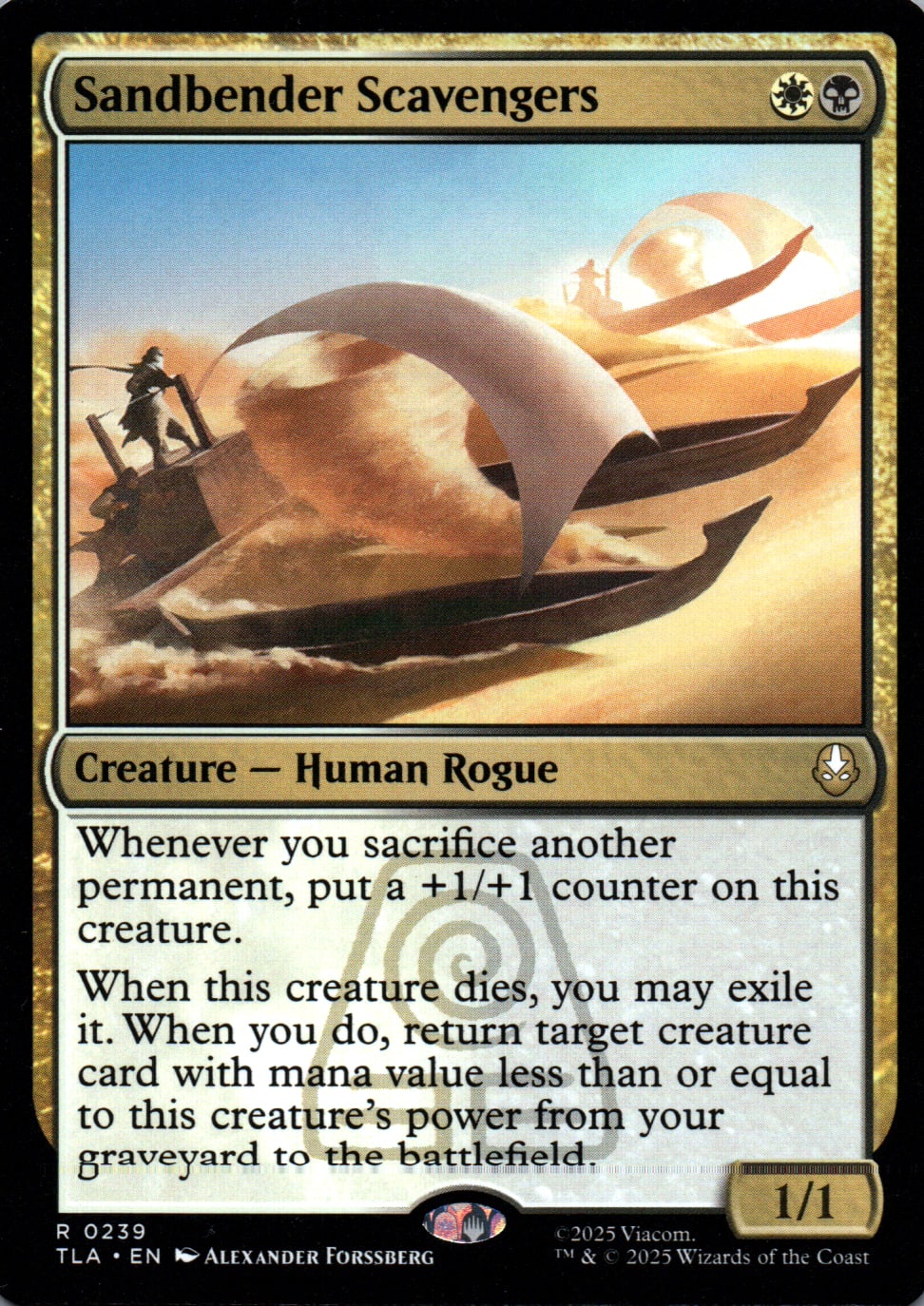 Sandbender Scavengers - Avatar: The Last Airbender - 239 - Front