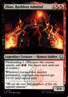 Zhao, Ruthless Admiral - Avatar: The Last Airbender - 252 - Front