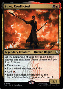 Zuko, Conflicted - Avatar: The Last Airbender - 253 - Front