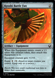 Kyoshi Battle Fan - Avatar: The Last Airbender - 257 - Front
