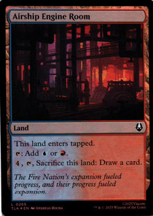 Airship Engine Room - Avatar: The Last Airbender - 265 - Front