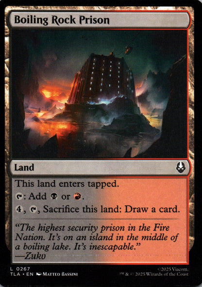 Boiling Rock Prison - Avatar: The Last Airbender - 267 - Front