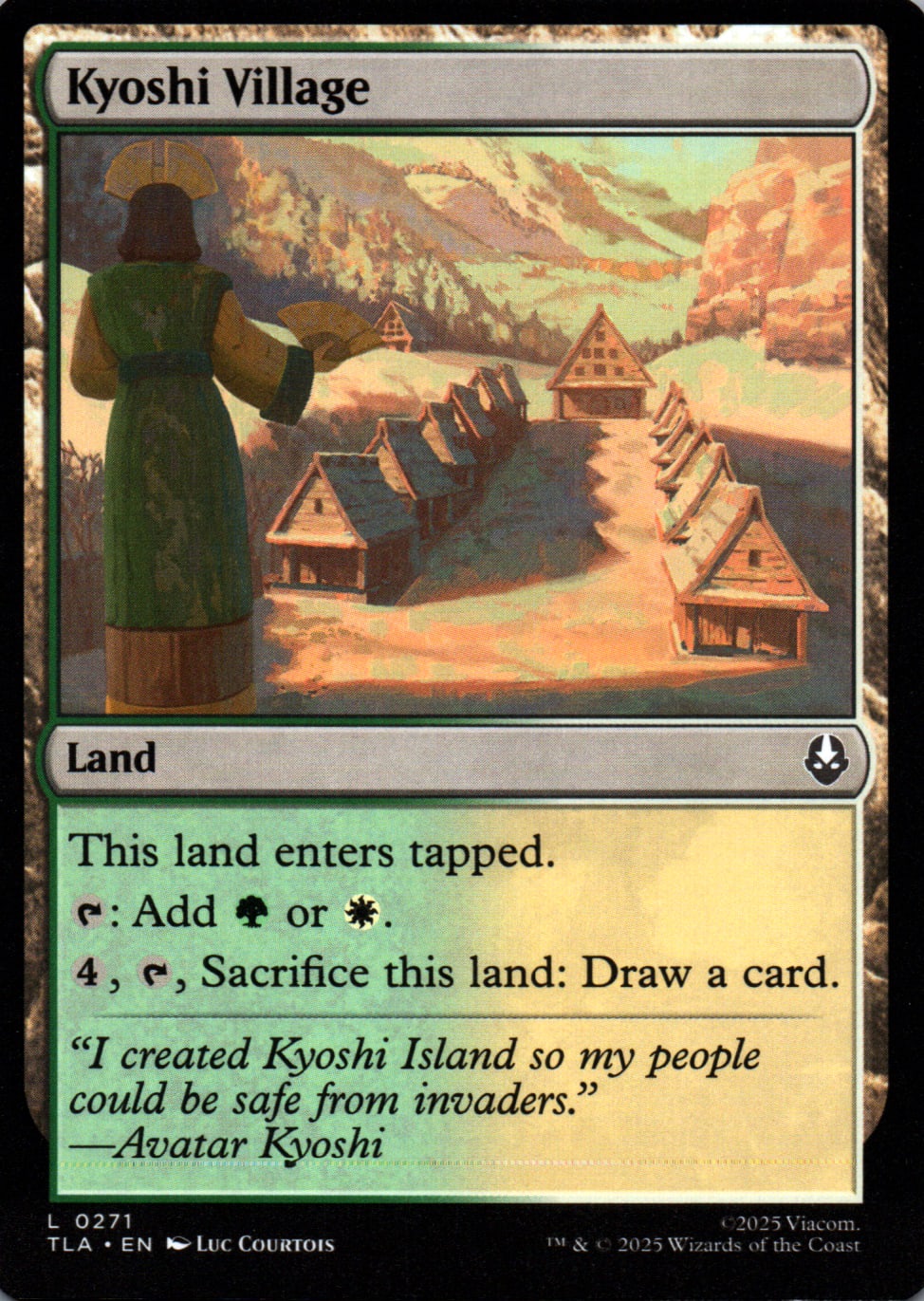 Kyoshi Village - Avatar: The Last Airbender - 271 - Front